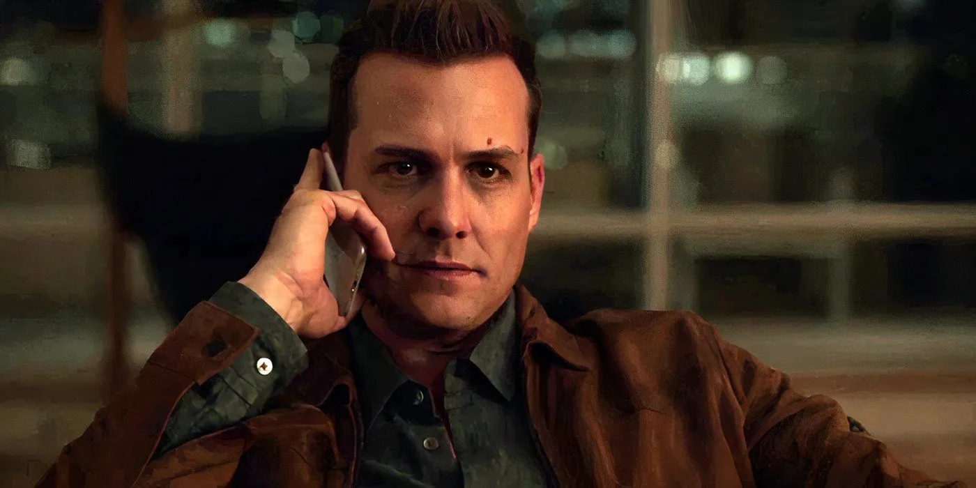 Harvey Specter on the phone in Suits