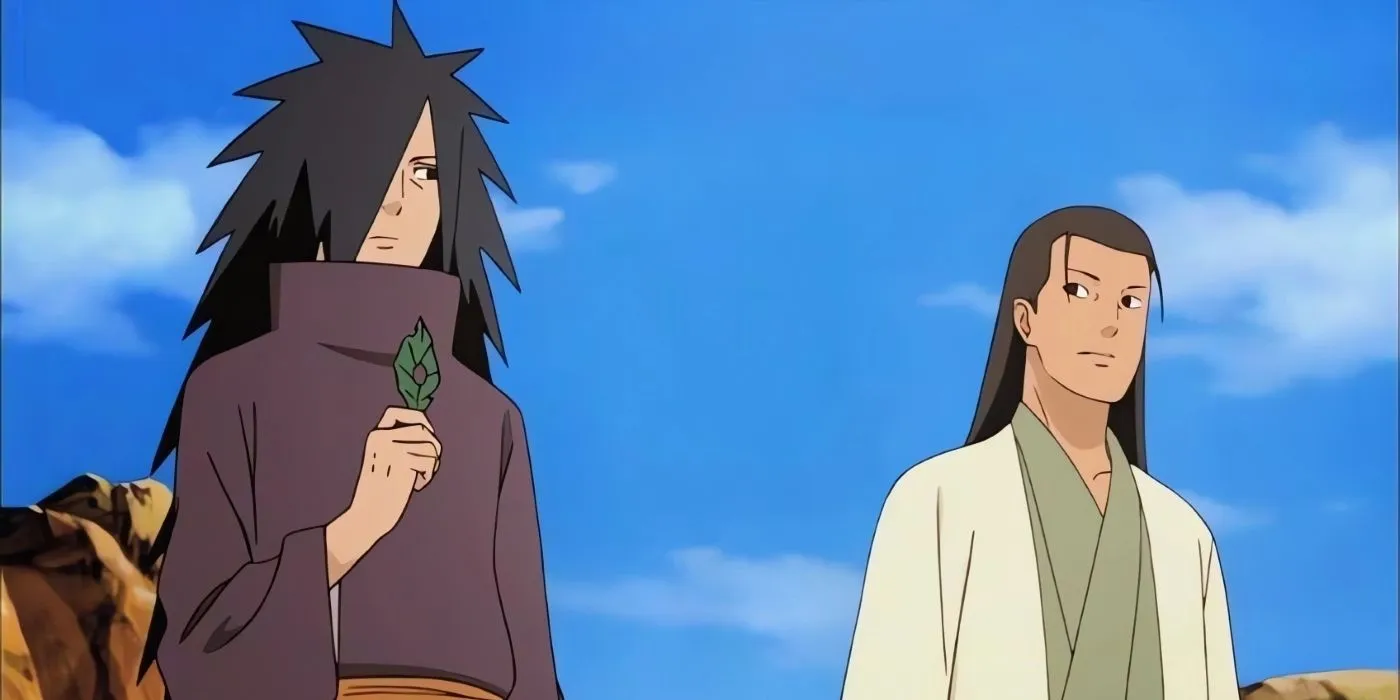 Madara and Hashirama in Konoha