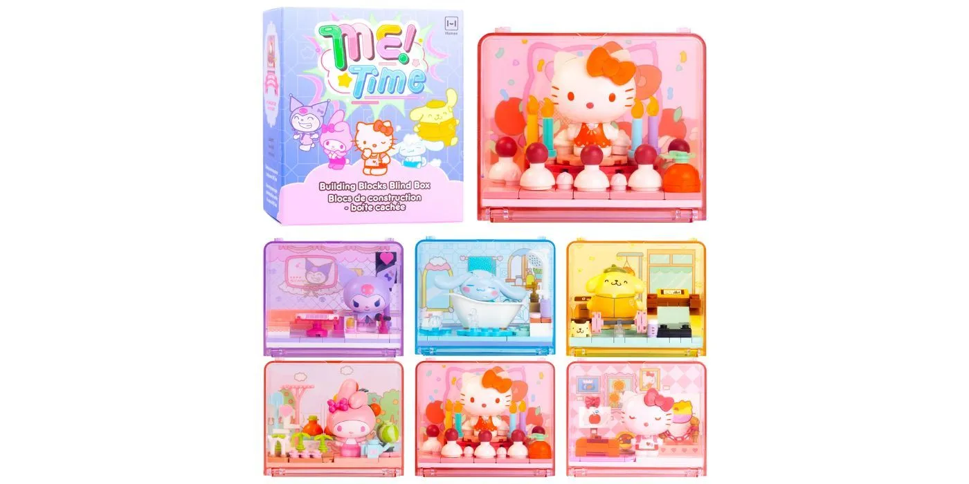 Ensemble de blocs de construction Hello Kitty