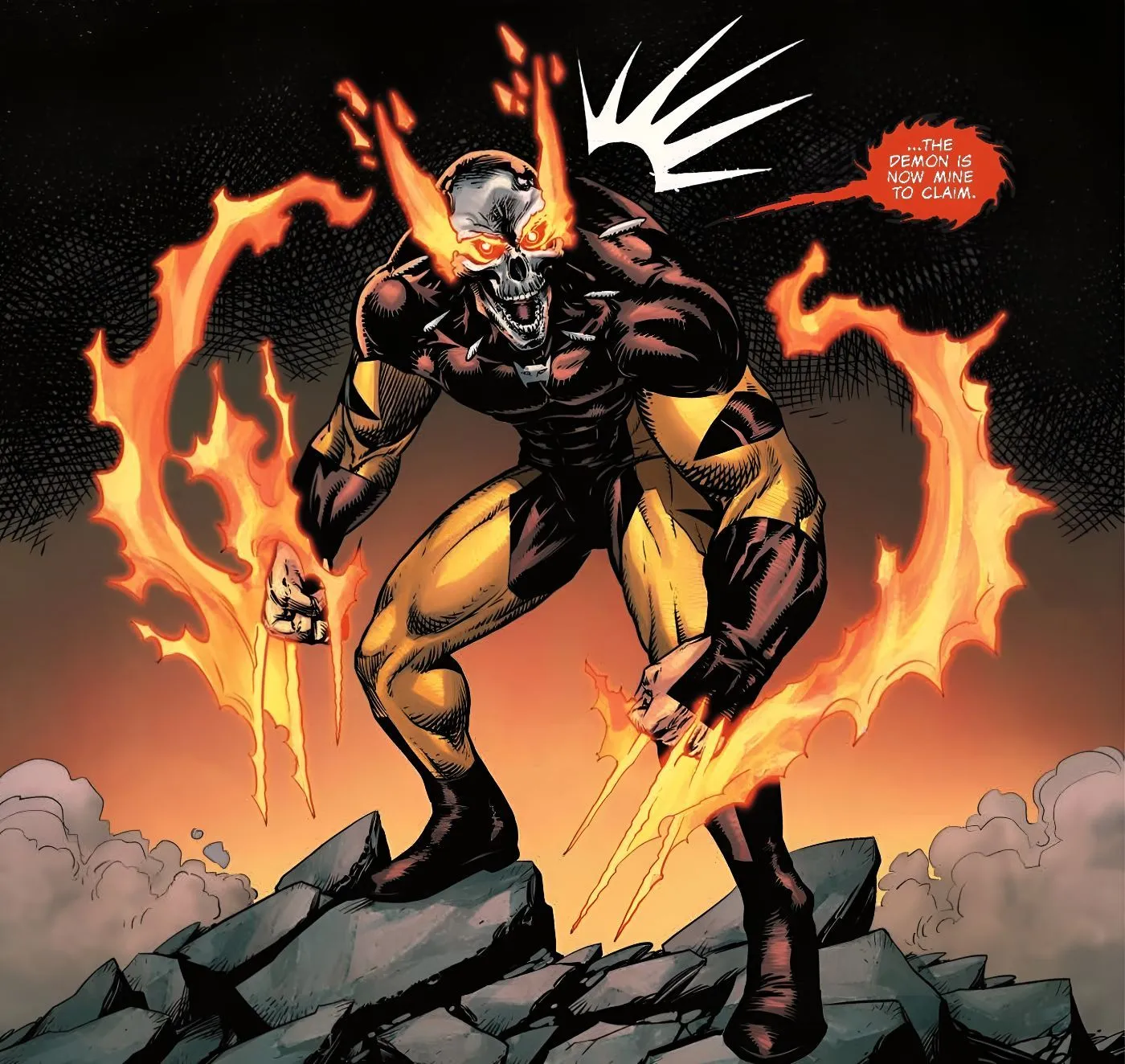Hellverine Officially Claims Bagra-ghul As His Own Hellverine Officially Claims Bagra-ghul As His Own