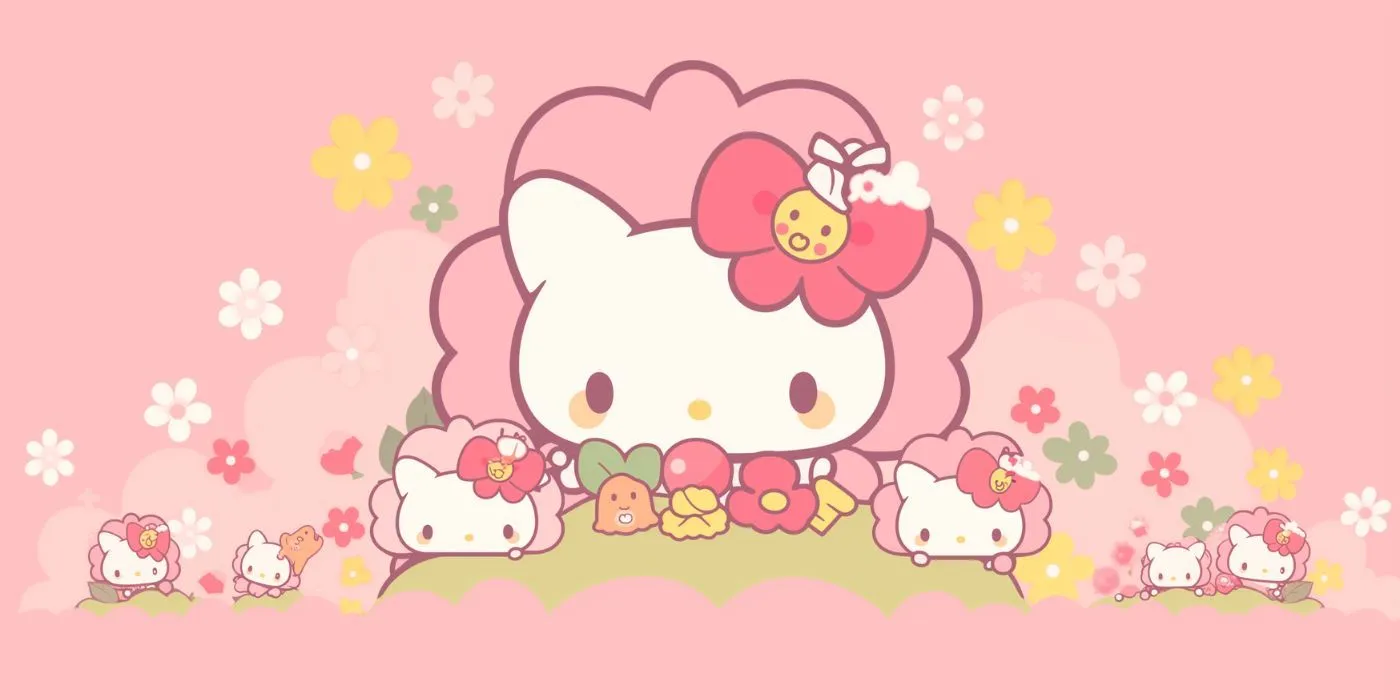 Helly Kitty Sanrio floral feature image