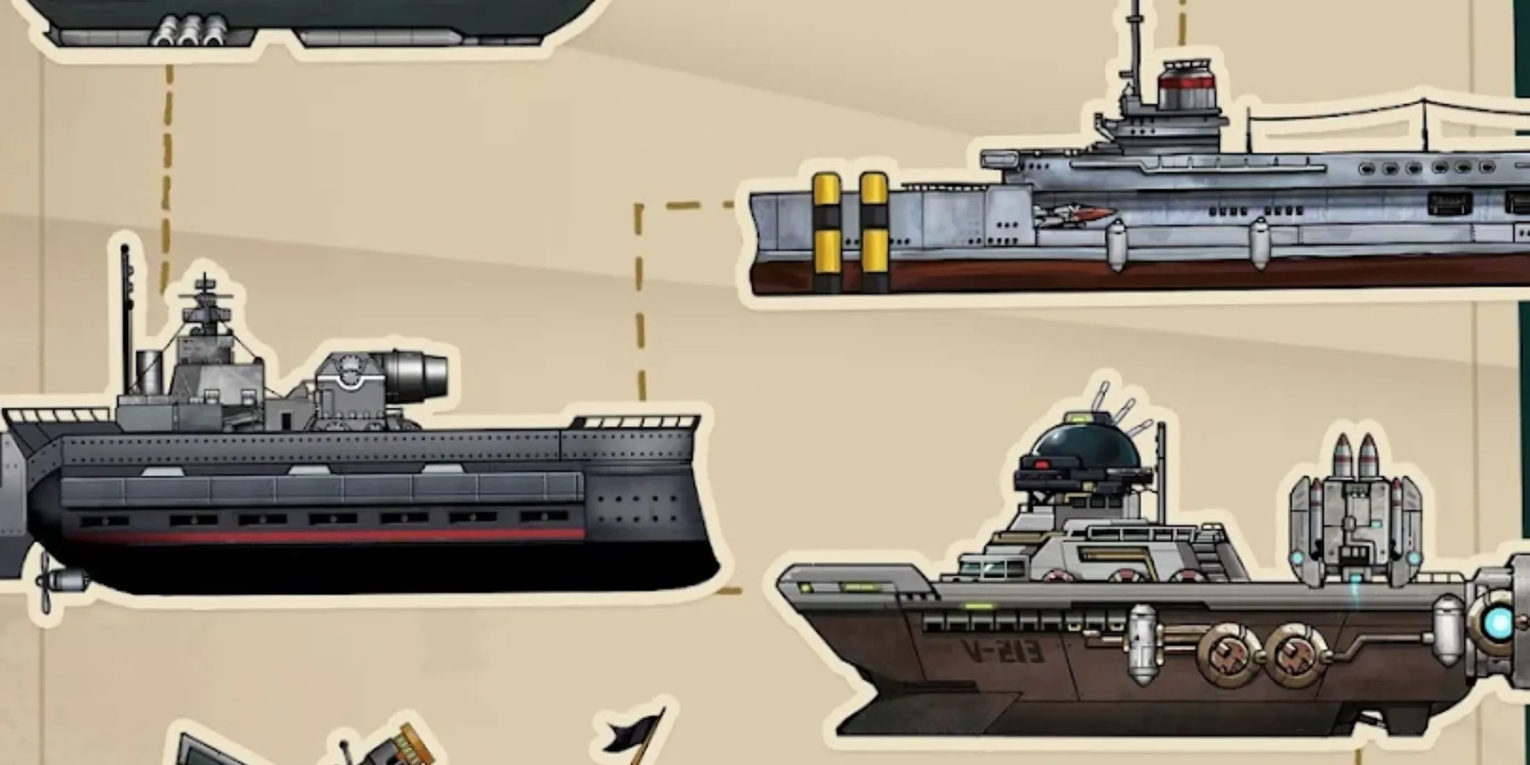 High Seas Hero ships High Seas Hero ships