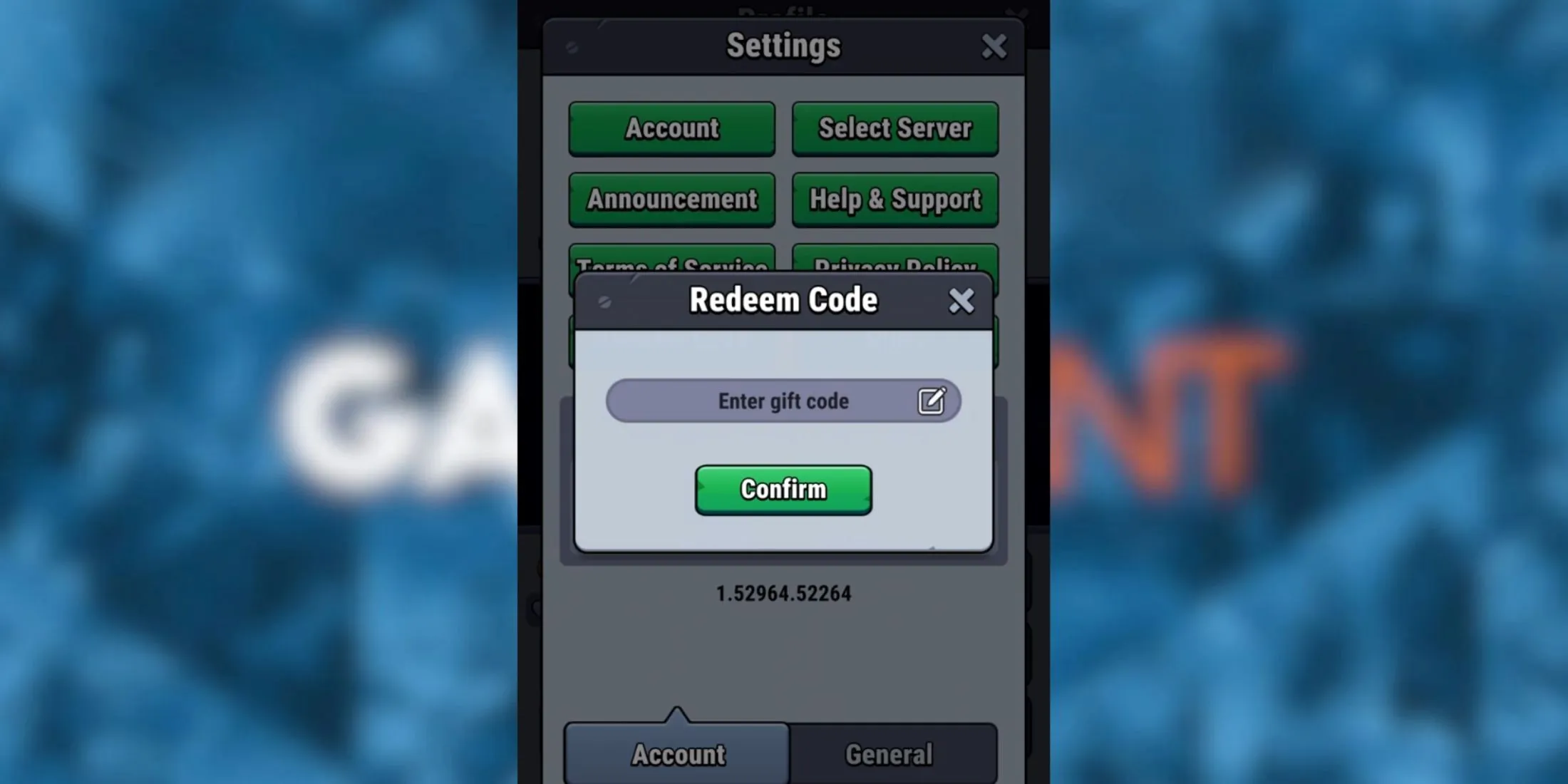 High Seas Hero the codes tab High Seas Hero the codes tab