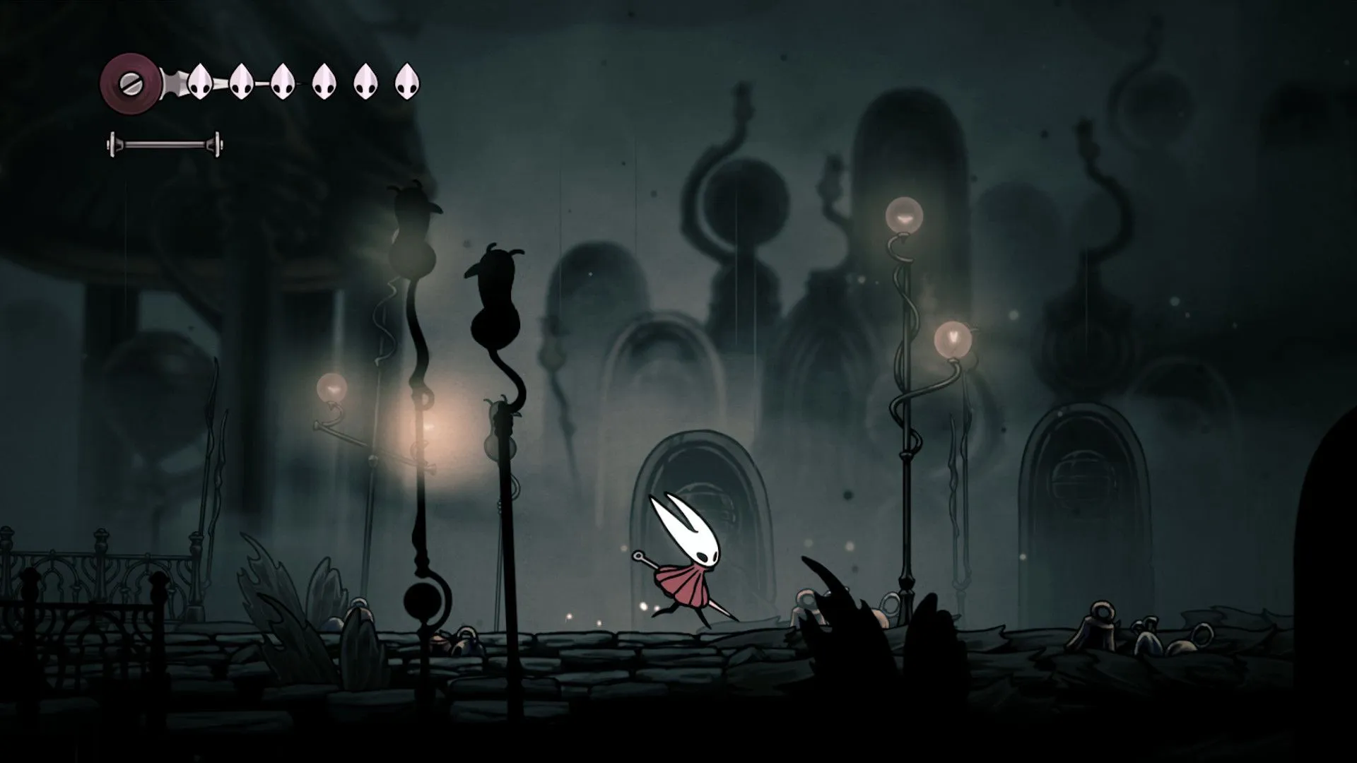 Cemetery in Hollow Knight: Silksong Cemetery in Hollow Knight: Silksong