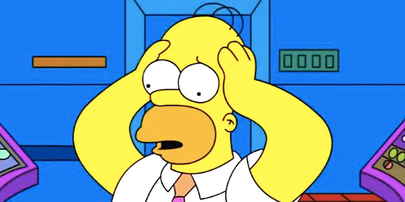 Confused Homer at Work Confused Homer at Work