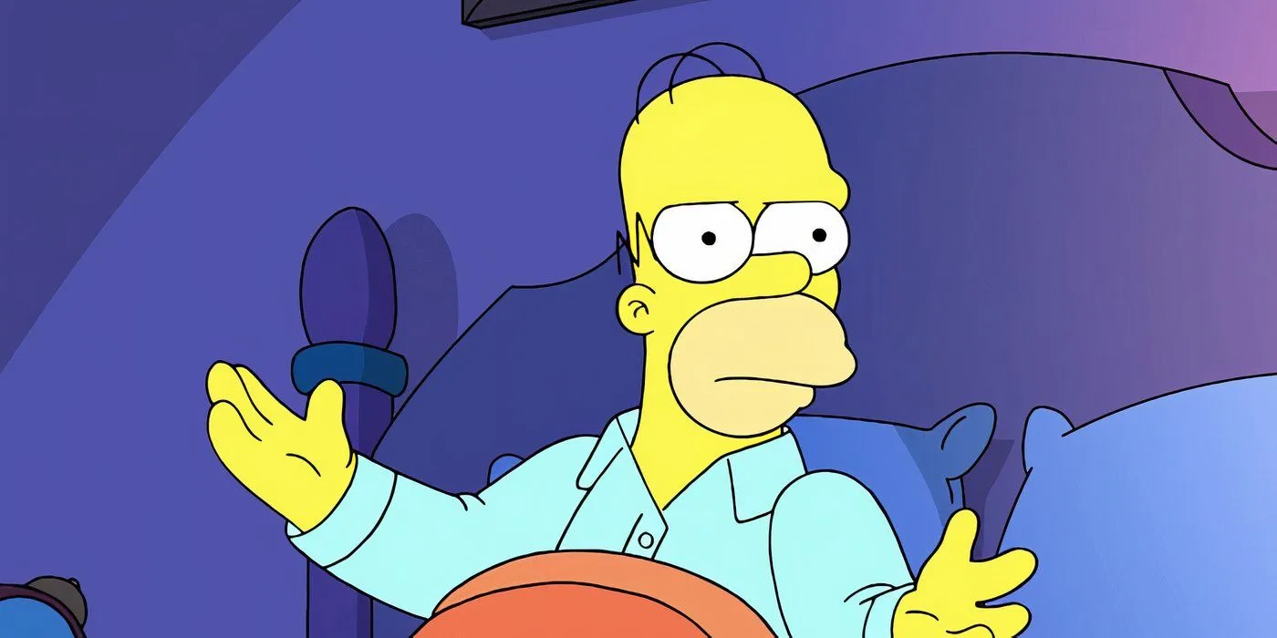 Homer Looking Stern Homer Looking Stern