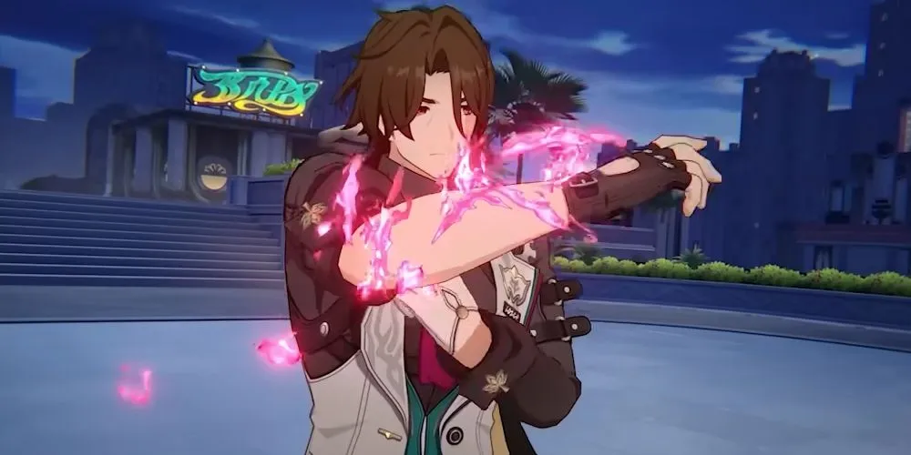 Gallagher preparing to unleash his Ultimate in Honkai: Star Rail
