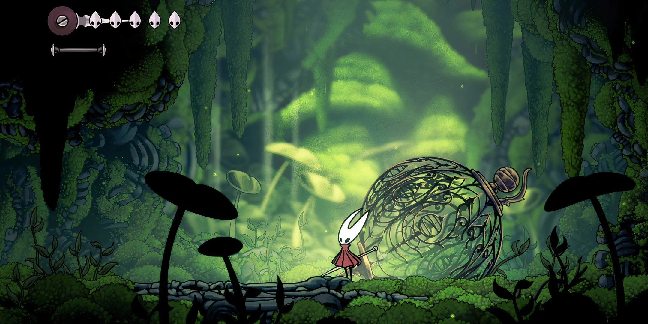 Hornet standing in Hollow Knight: Silksong Hornet standing in Hollow Knight: Silksong