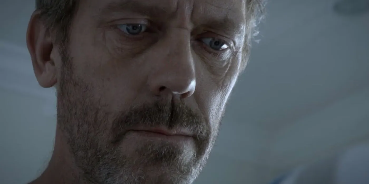 House looking down in season 8 episode 23 House looking down in season 8 episode 23