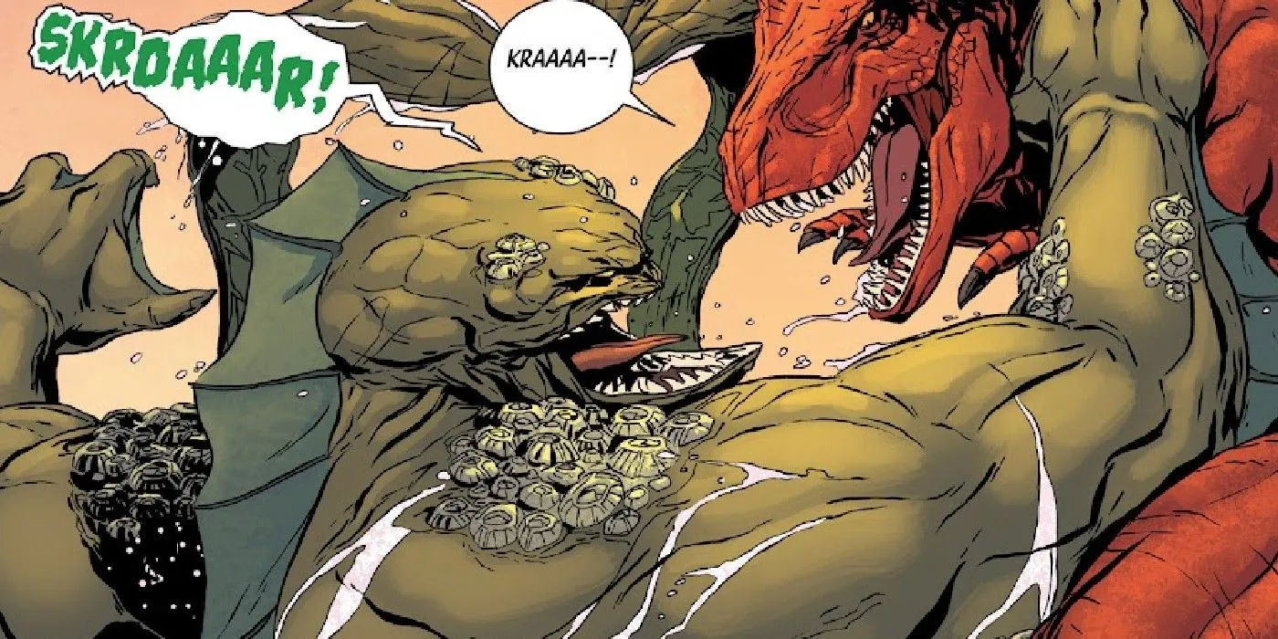 Hulk vs. Sea Monster
