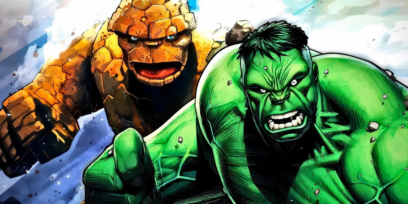 Hulk vs Thing Battle Hulk vs Thing Battle