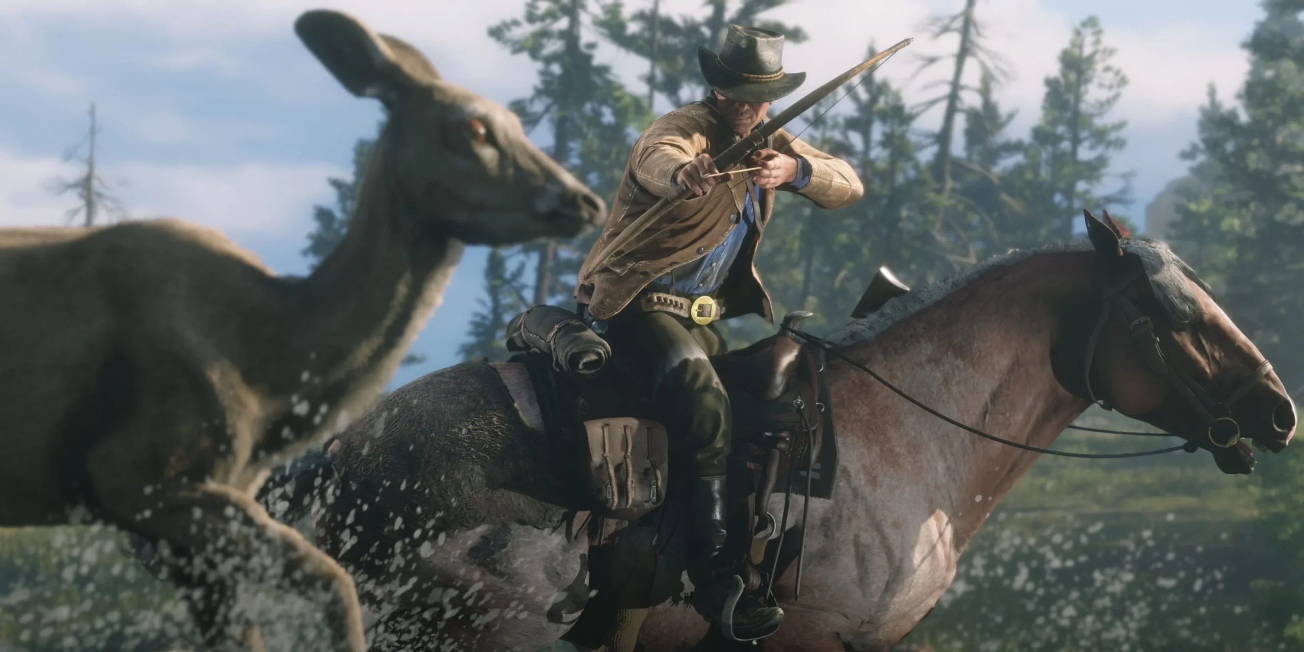 Hunting in Red Dead Redemption 2