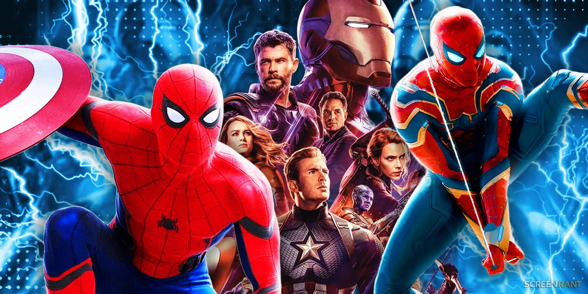 Spider-Man and Avengers Collage