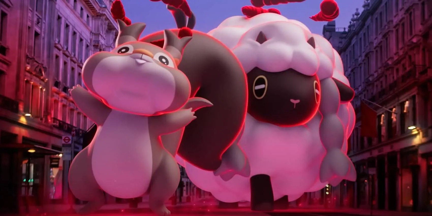 Dynamax Wooloo and Skwovet from Max Battle event