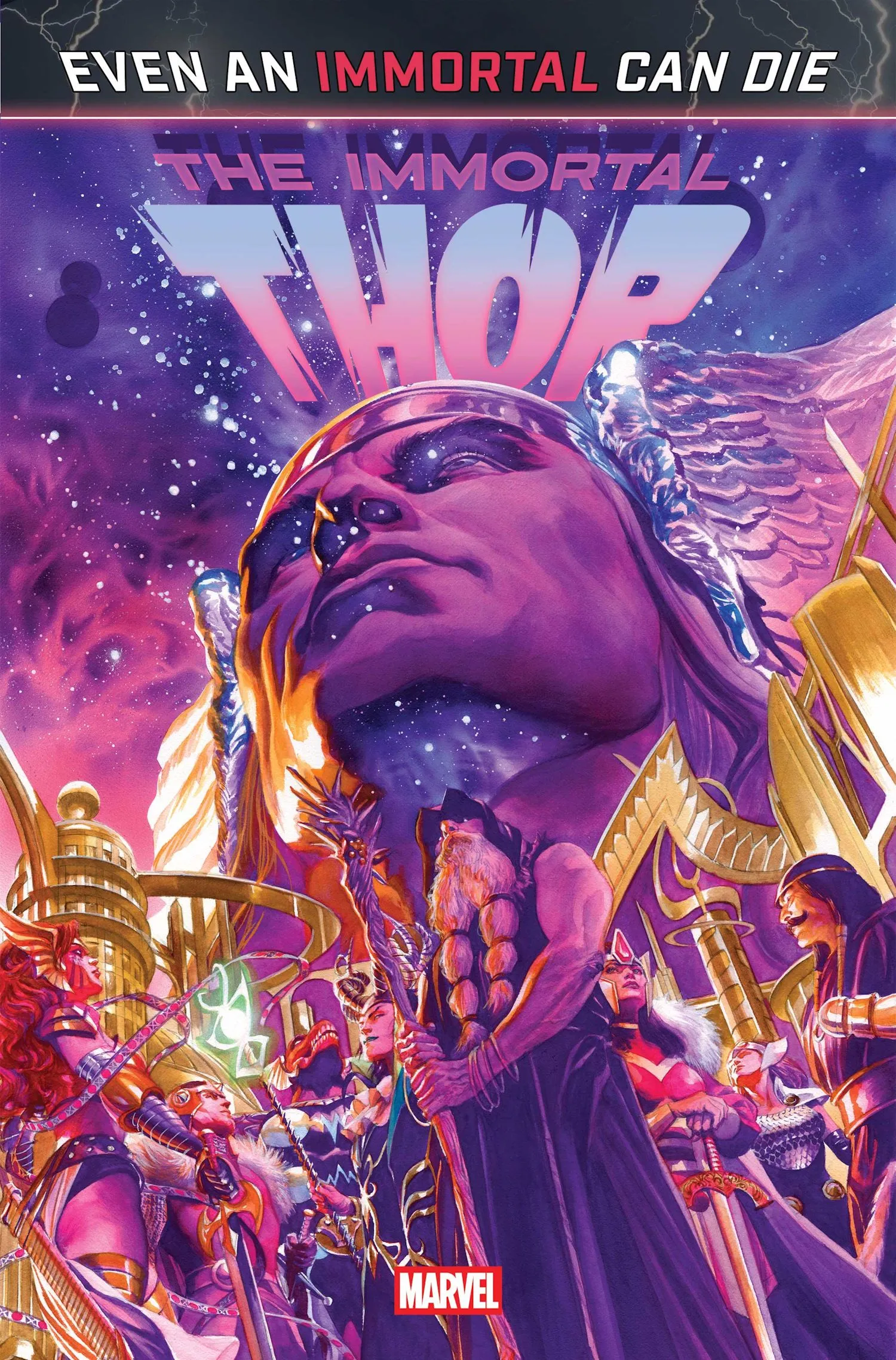 Immortal Thor #25 Comic Cover Art by Alex Ross Immortal Thor #25 Comic Cover Art by Alex Ross