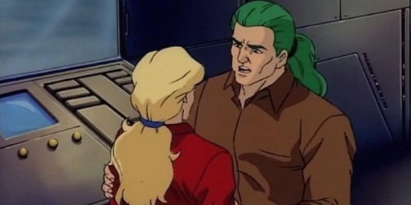 Doc Samson speaking with Betty Ross Doc Samson speaking with Betty Ross