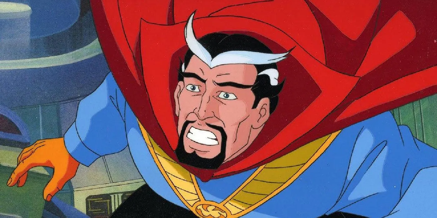 Doctor Strange gritting teeth Doctor Strange gritting teeth