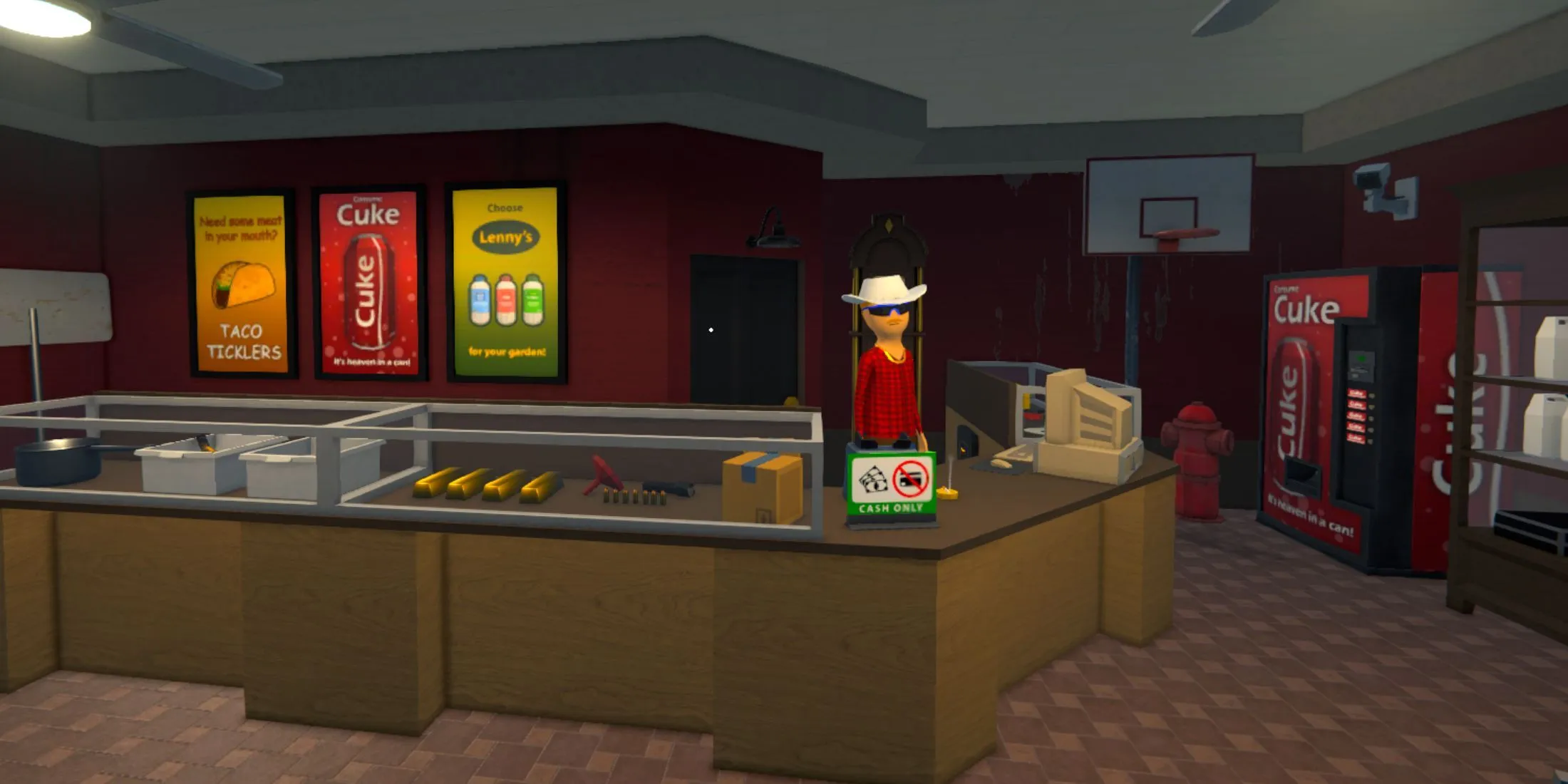 Inside the pawn shop in Schedule 1 Inside the pawn shop in Schedule 1