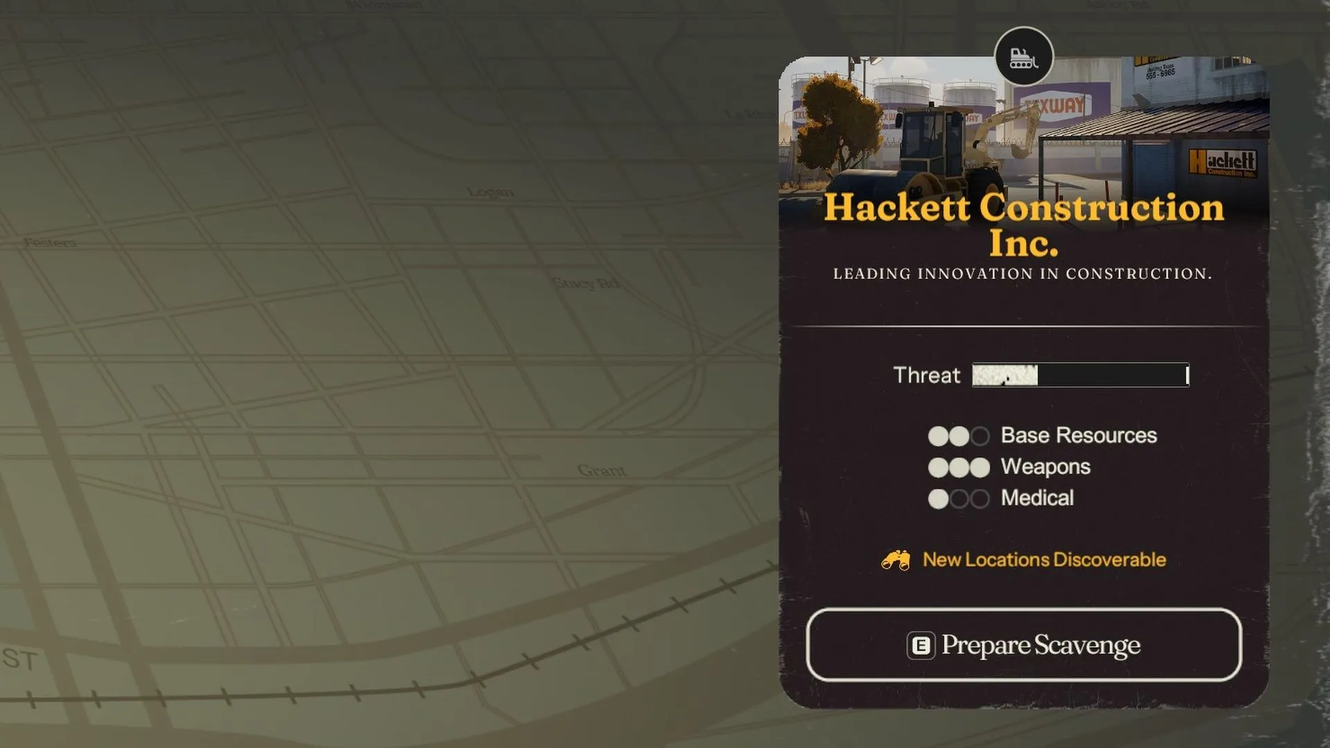 Into the Dead: Our Darkest Days Hackett Construction
