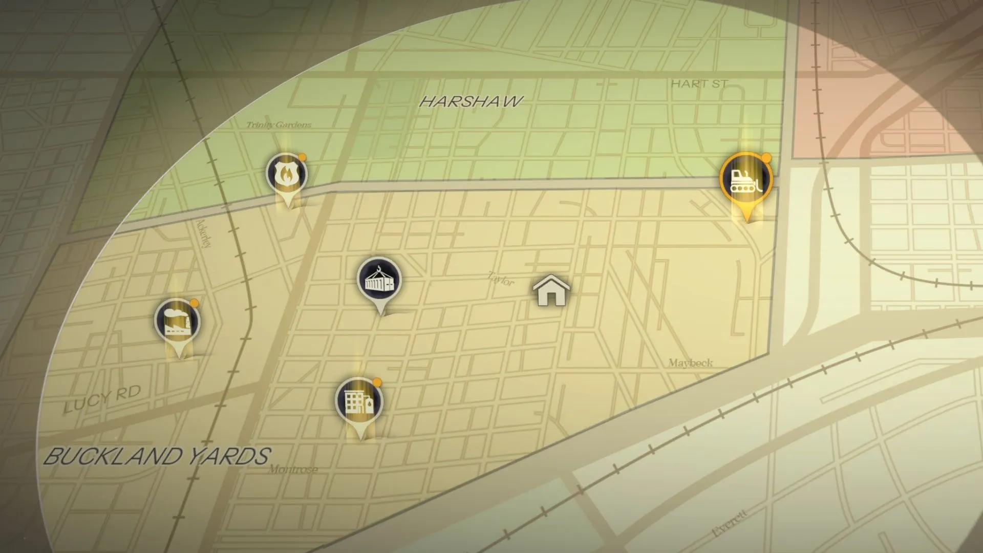 Into the Dead: Our Darkest Days Scavenging Map