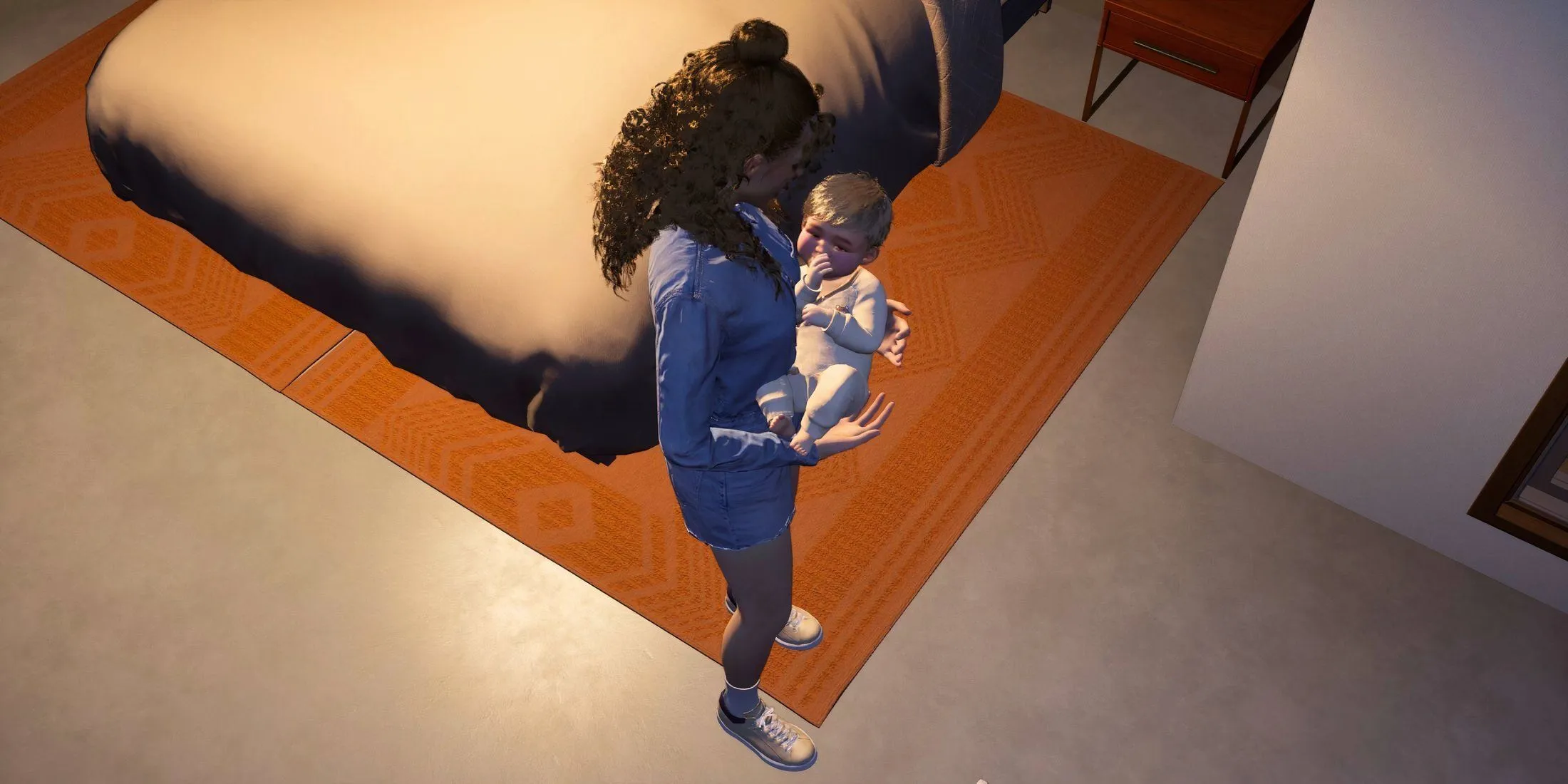 Toddler in play