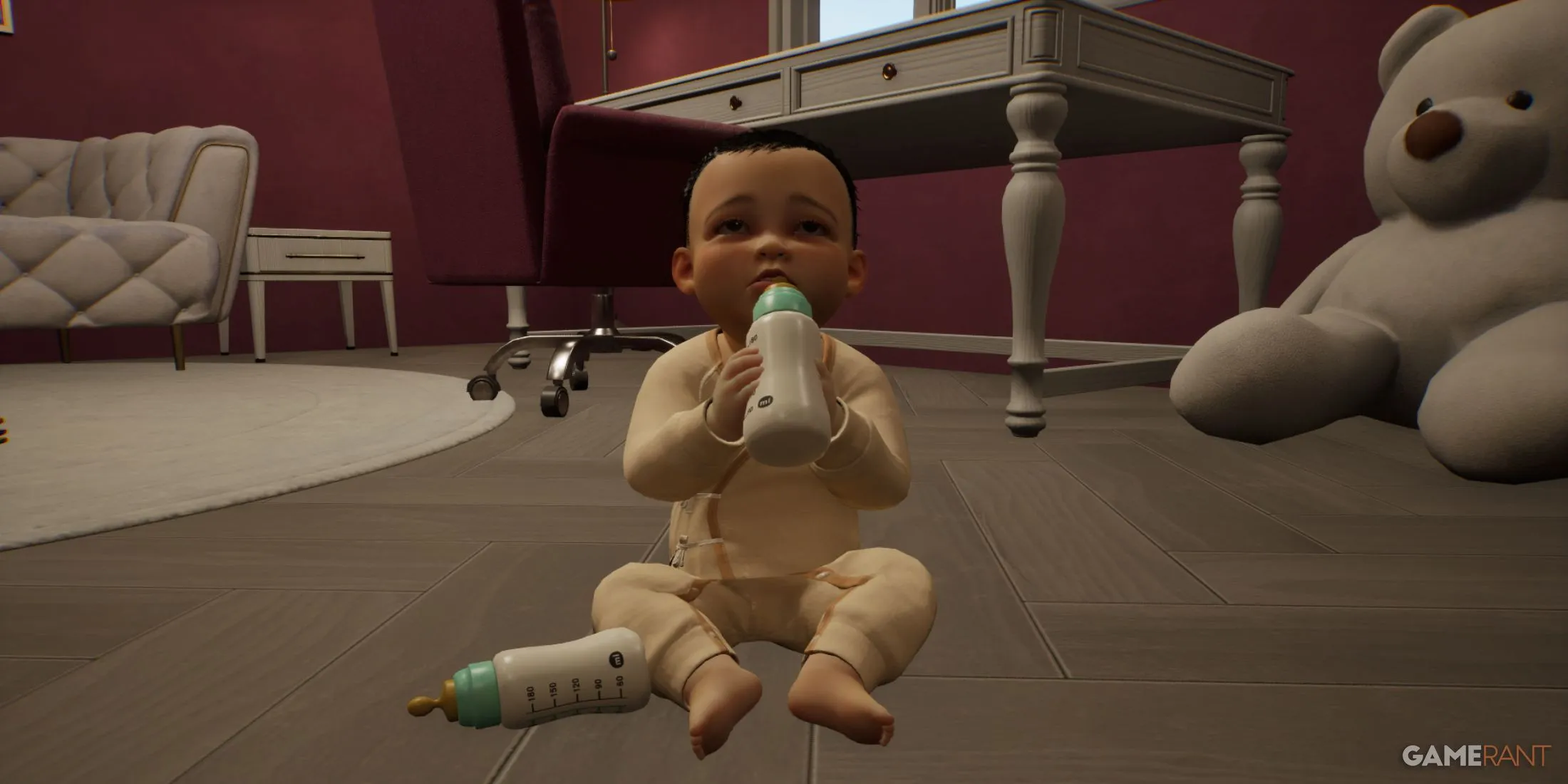 Feeding a toddler