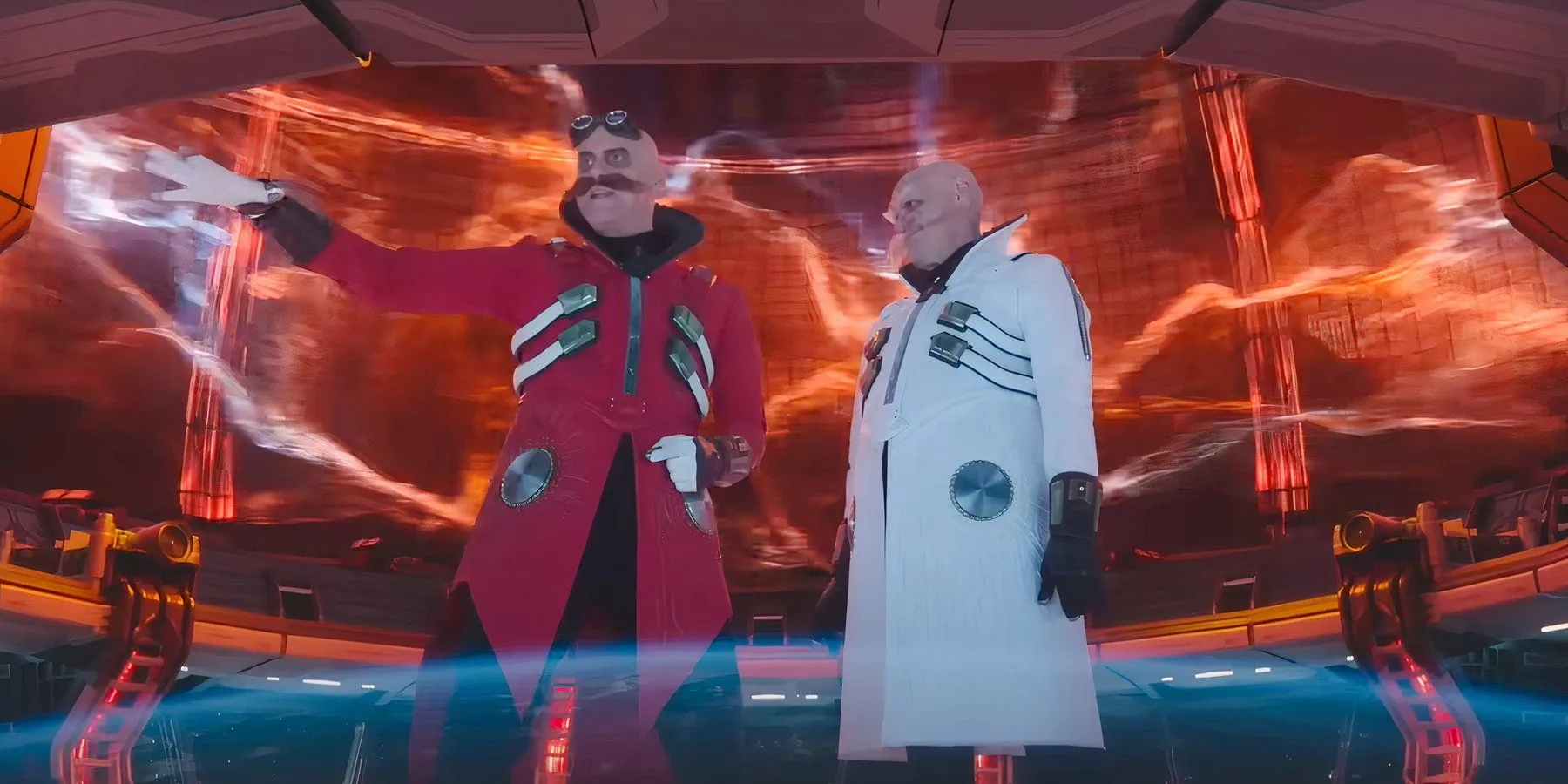 Gerald Robotnik played by Jim Carrey Gerald Robotnik played by Jim Carrey