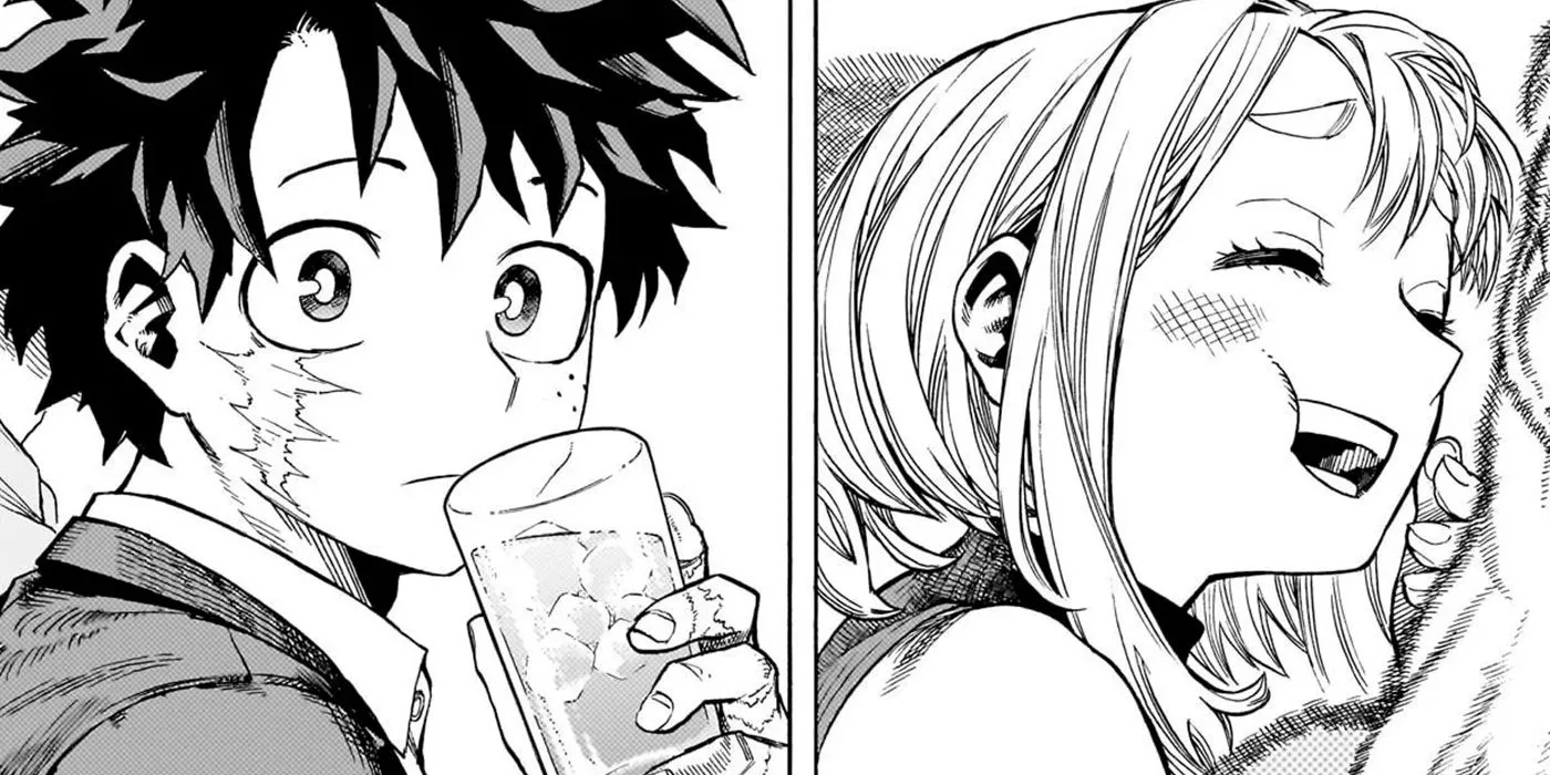 izuku watching Uraraka My Hero Academia chapter 431 izuku watching Uraraka My Hero Academia chapter 431