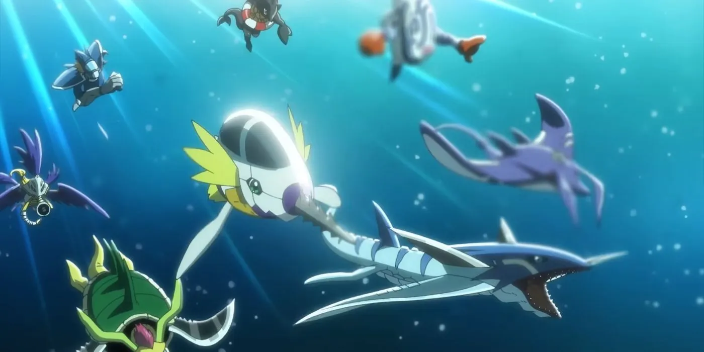 Izzy and Armor Digimon