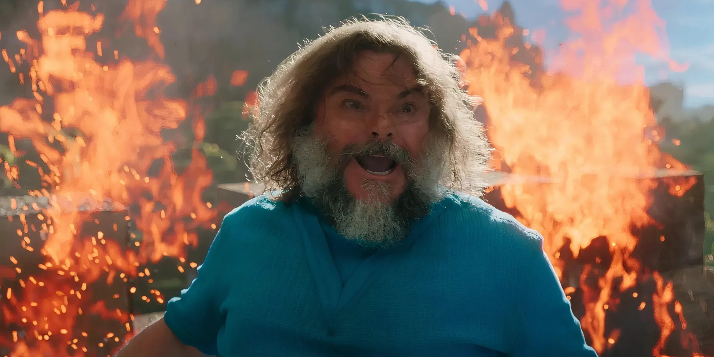 Jack Black in A Minecraft Movie