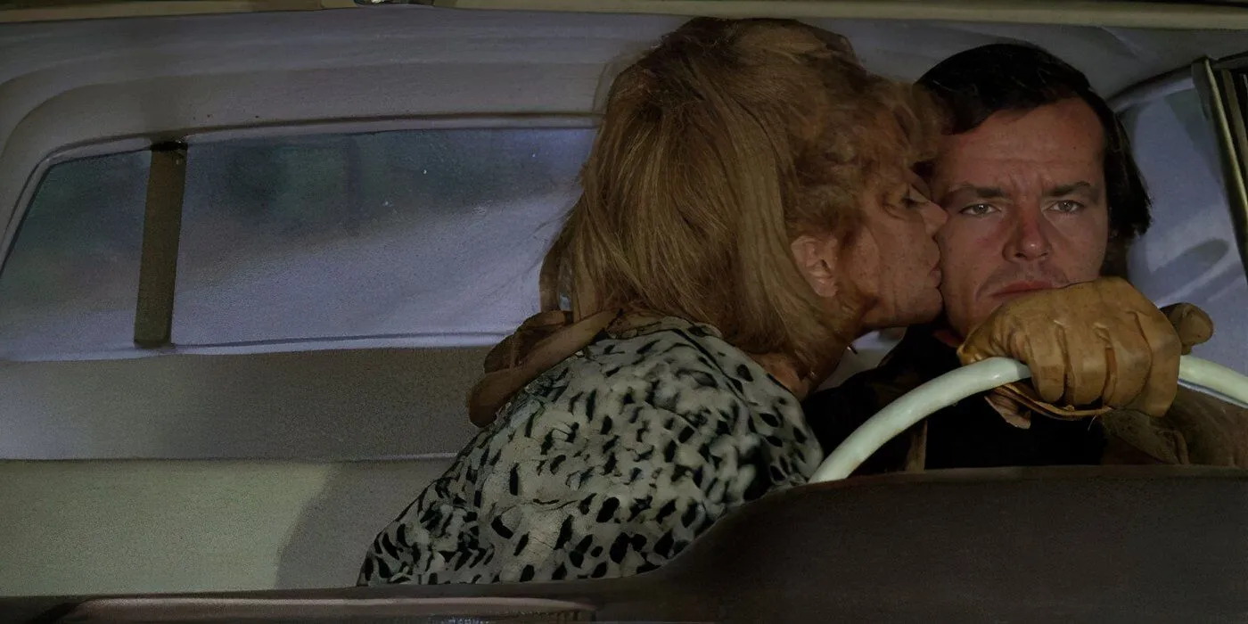 Karen Black and Jack Nicholson in Five Easy Pieces