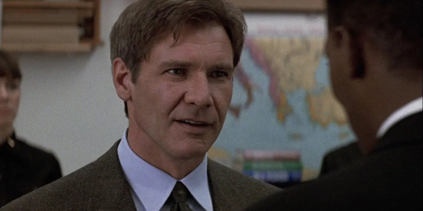 Jack Ryan in conversation during Patriot Games