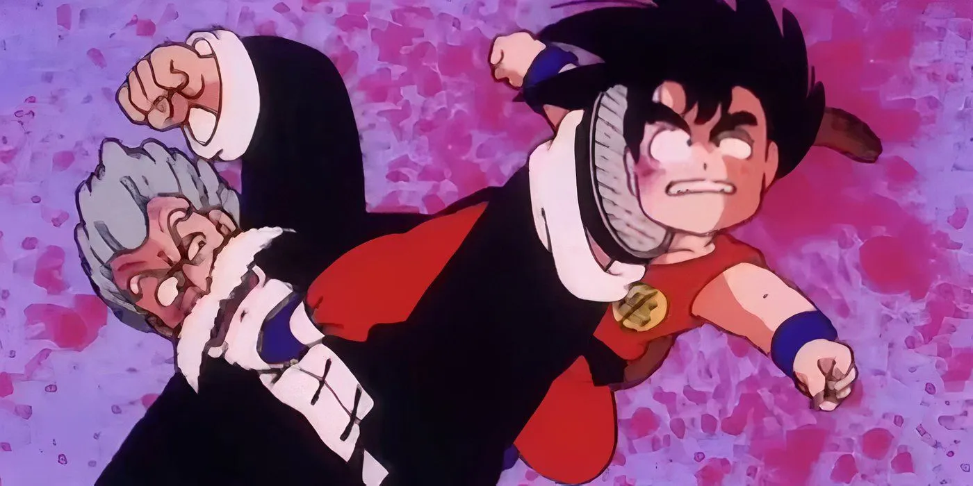 Jackie Chun vs Son Goku Jackie Chun vs Son Goku