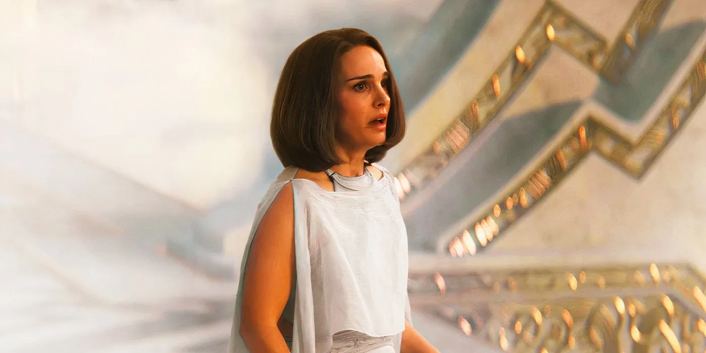 Jane Foster entering Valhalla in Thor: Love and Thunder Jane Foster entering Valhalla in Thor: Love and Thunder
