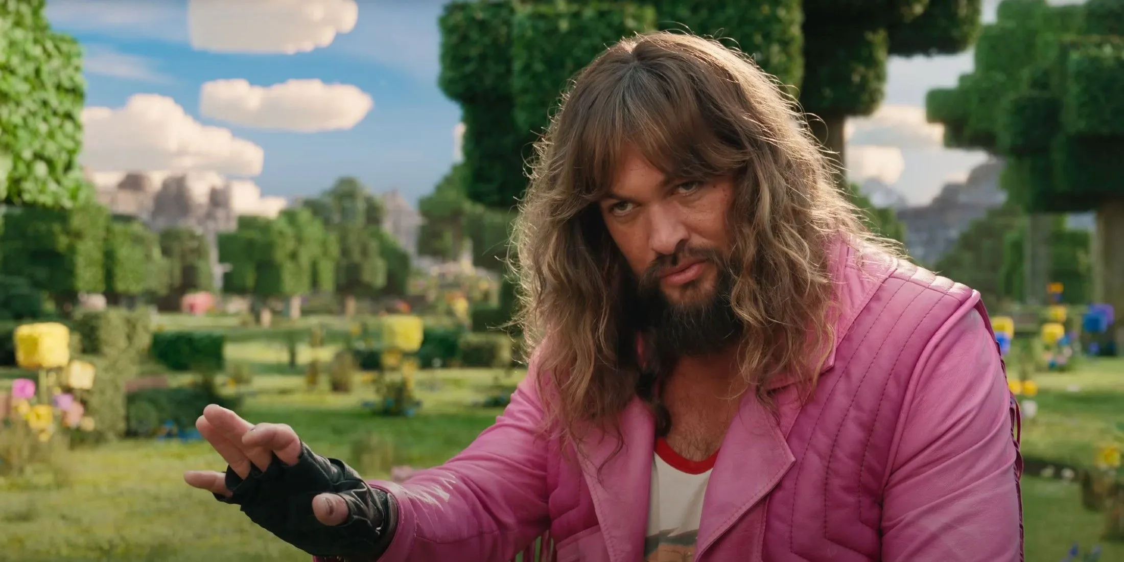 Jason Momoa in A Minecraft Movie