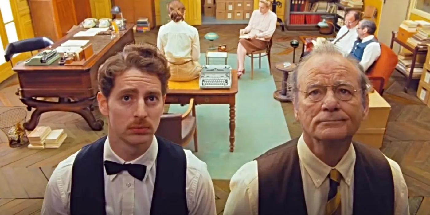 The French Dispatch Scene