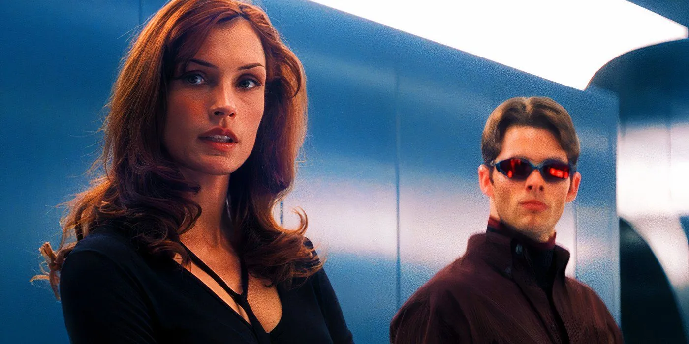 Jean Grey and Cyclops in the X-Mansion in X-Men