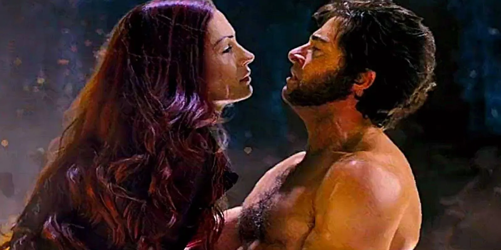 Jean Grey and Wolverine
