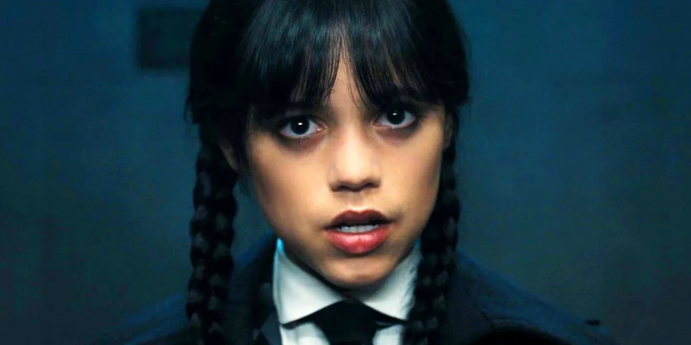 Jenna Ortega as Wednesday Addams
