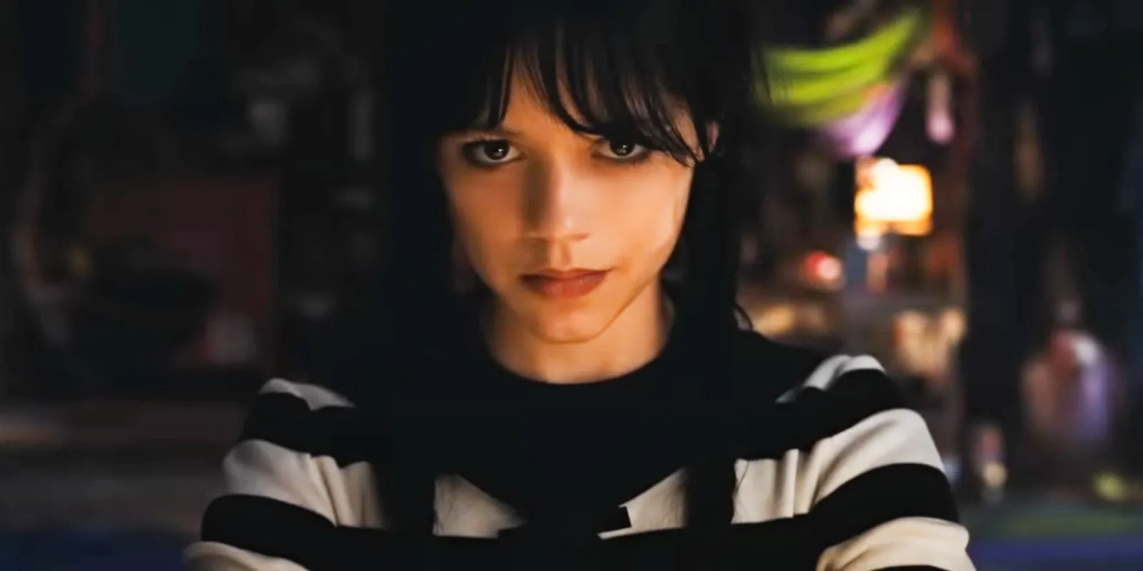 Jenna Ortega as Wednesday Addams