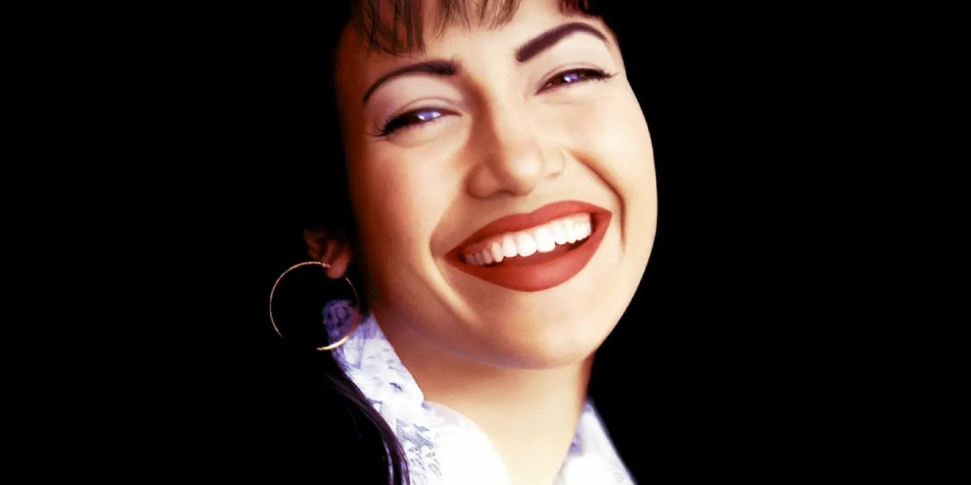 Jennifer Lopez as Selena Smiling Jennifer Lopez as Selena Smiling