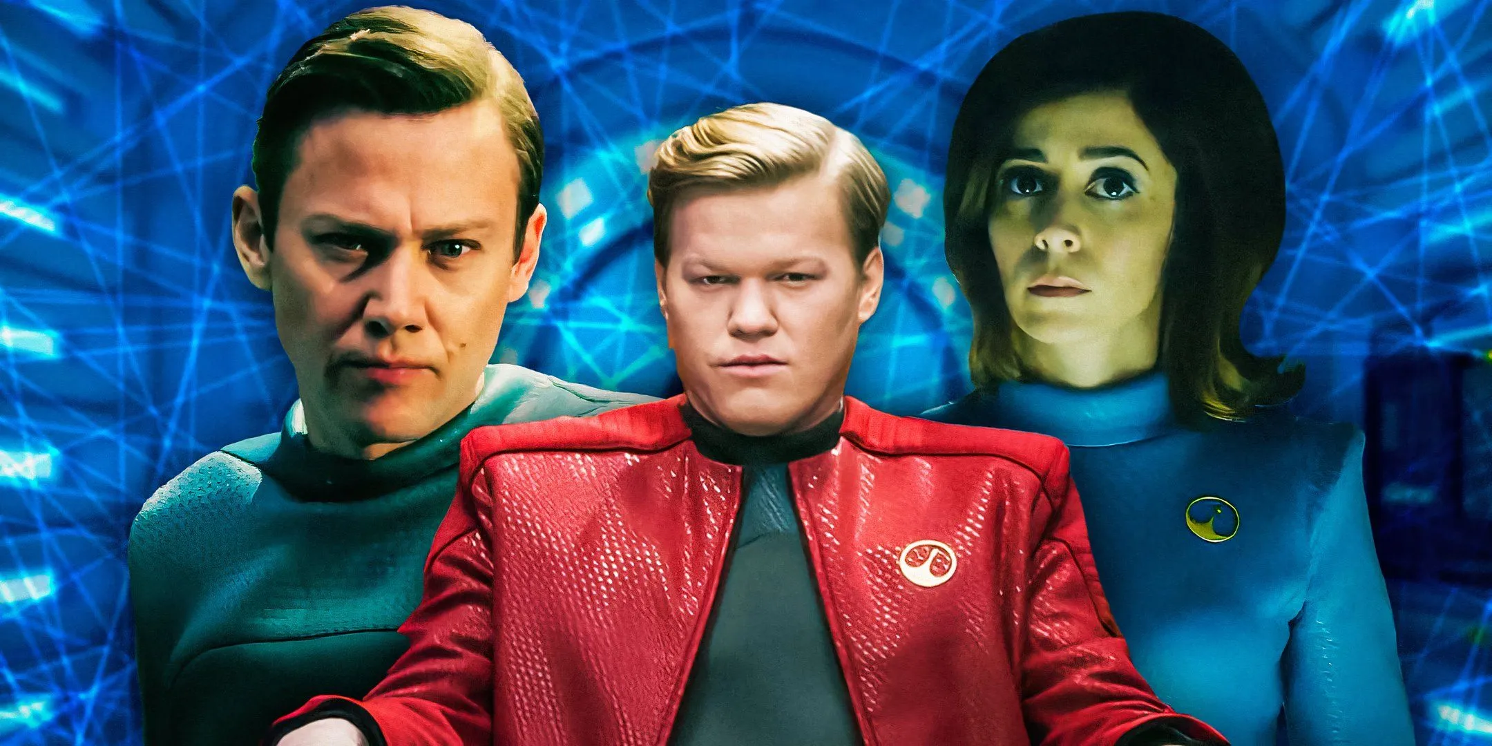 Jesse Plemons and Cristin Milioti in Black Mirror season 4, episode 1