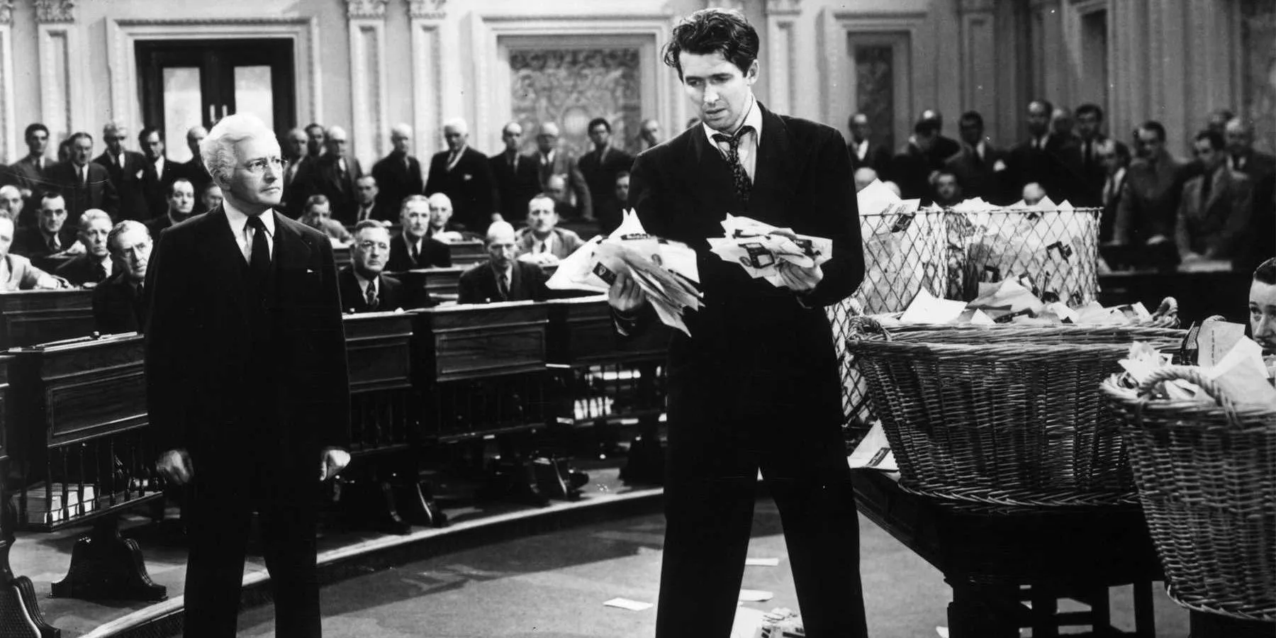 Jimmy Stewart in Mr. Smith Goes to Washington