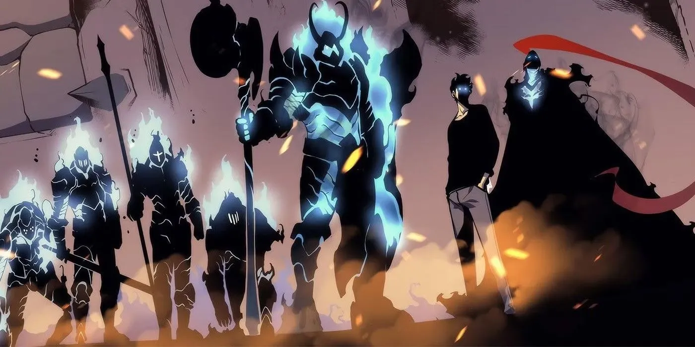 Jinwoo and his shadows