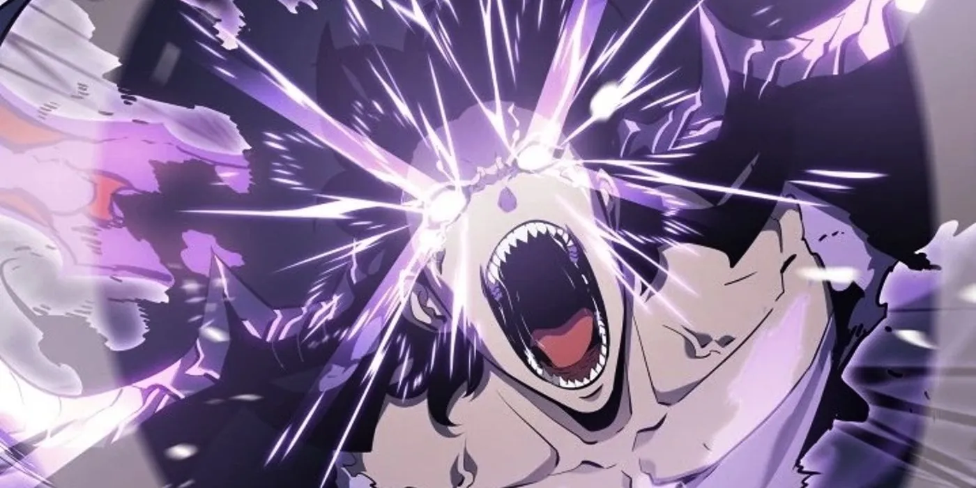 Jinwoo Using Dragon's Fear Against Antares' Army