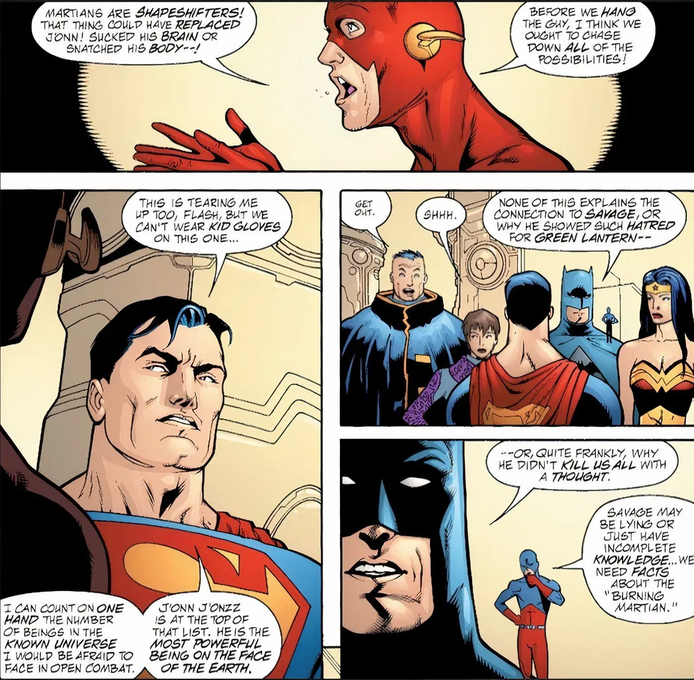 JLA #86 Superman Batman Martian Manhunter JLA #86 Superman Batman Martian Manhunter