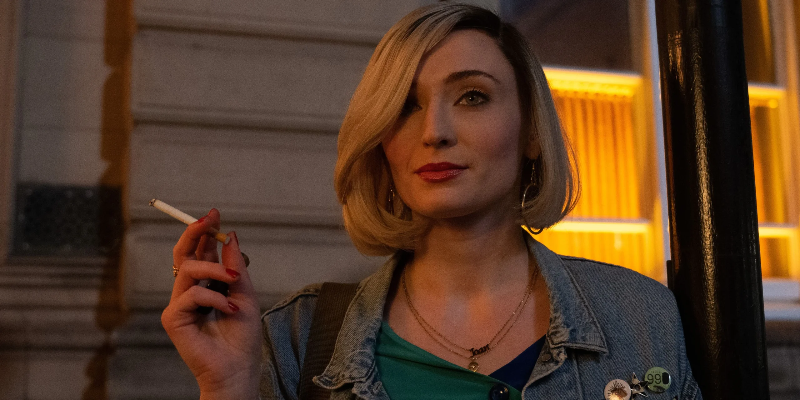 Sophie Turner as Joan O'Connell in the CW's Joan Sophie Turner as Joan O'Connell in the CW's Joan