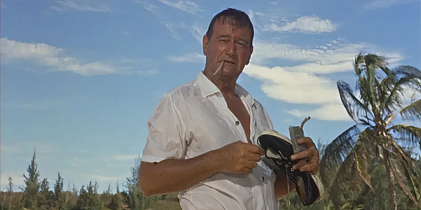 John Wayne in Donovan's Reef