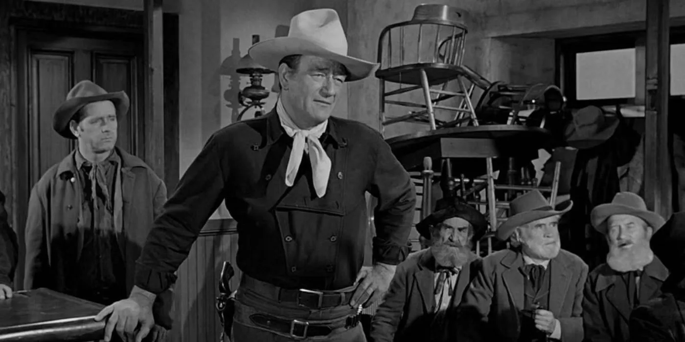 John Wayne in Liberty Valance