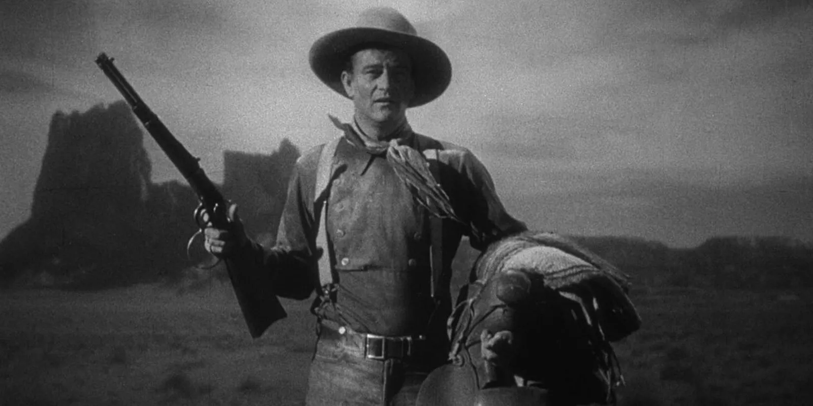 John Wayne as Ringo Kid in Stagecoach John Wayne as Ringo Kid in Stagecoach